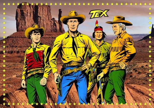 Tex costola bianca - tex, da