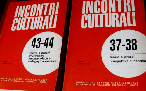Incontri culturali - incontri, 2