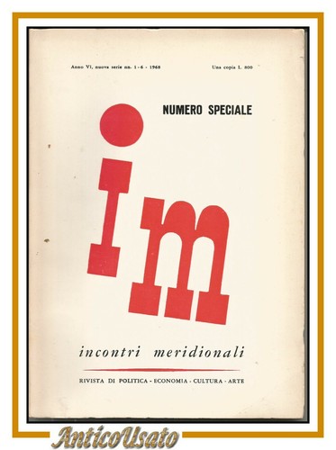 Incontri meridionali rivista - meridionali,
